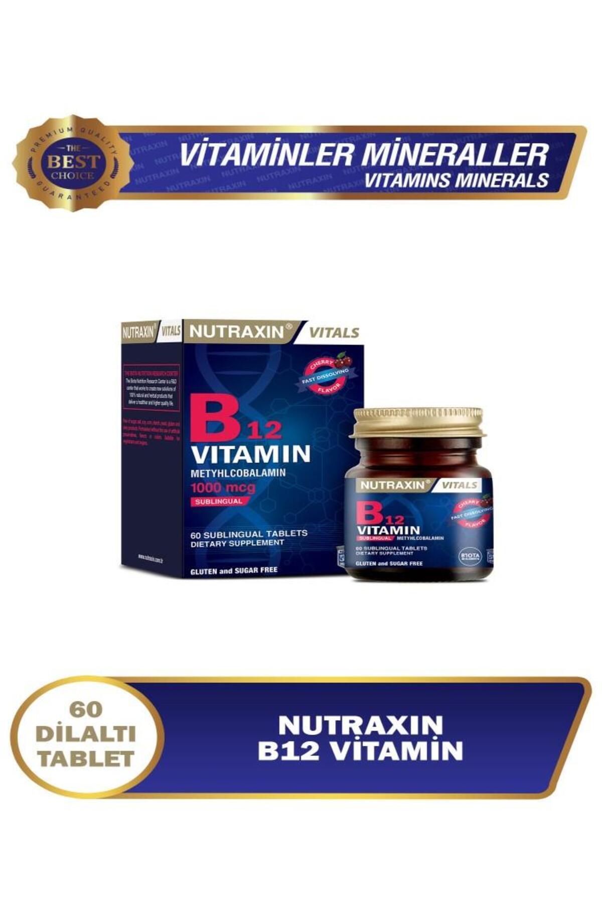 NUTRAXIN B12 VITAMIN 60 TABLET
