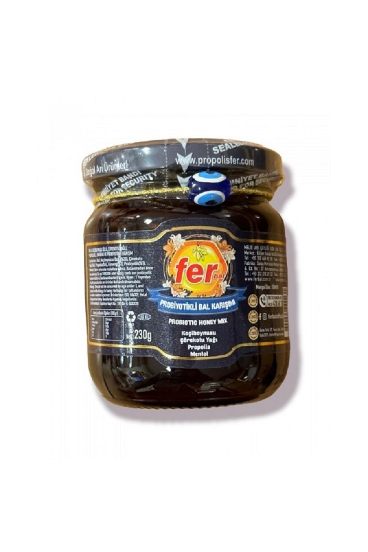FER PROBİYOTİK KARIŞIM ( K.BOYNUZU, ÇÖREKOTU YAĞI, PROPOLİS, GİNSENG) 230 GR