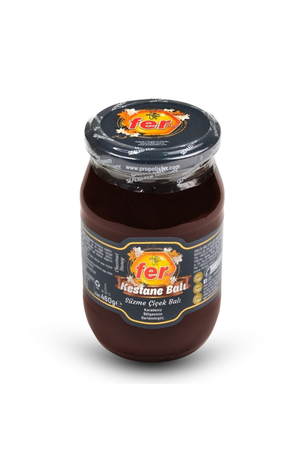 FER KESTANE SÜZME ÇİÇEK BALI 460 GR