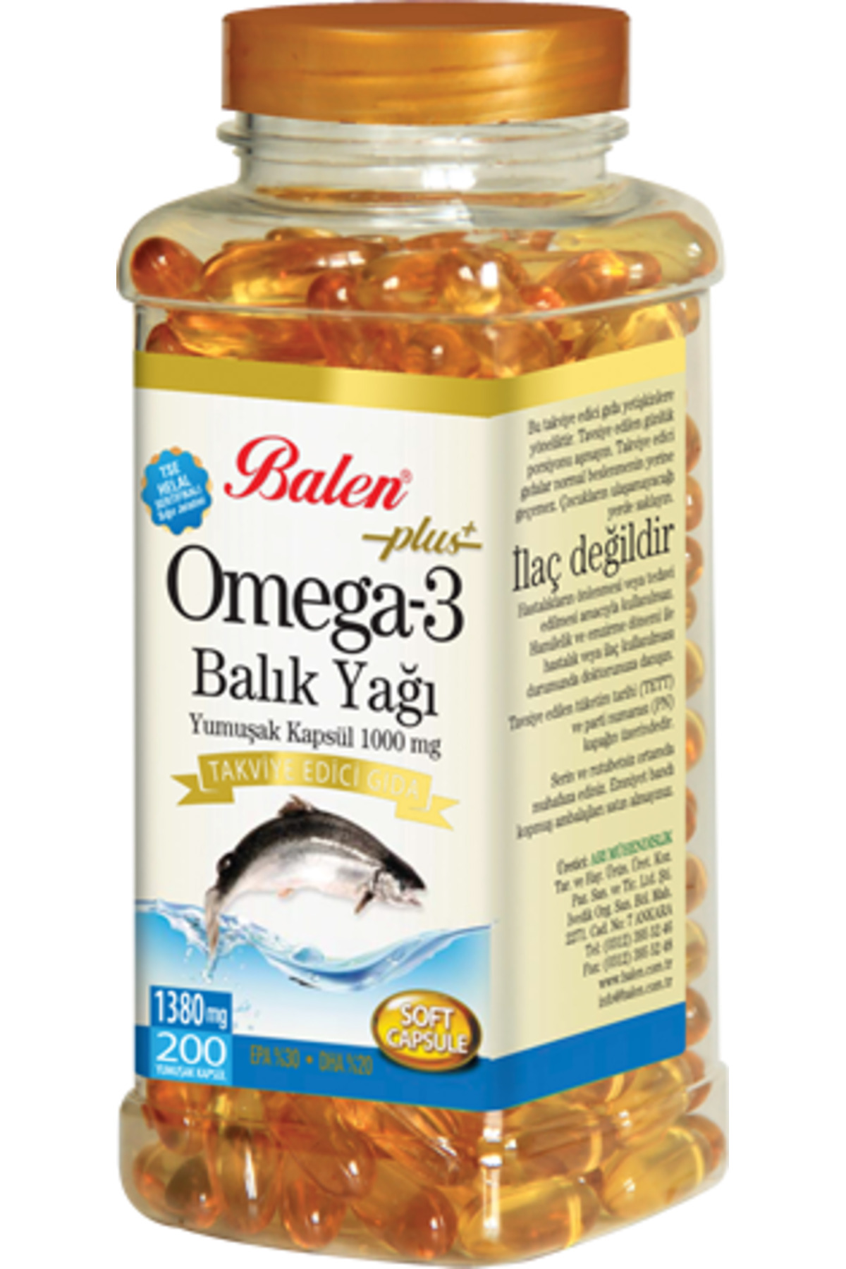 BALEN OMEGA 3 200 LÜK