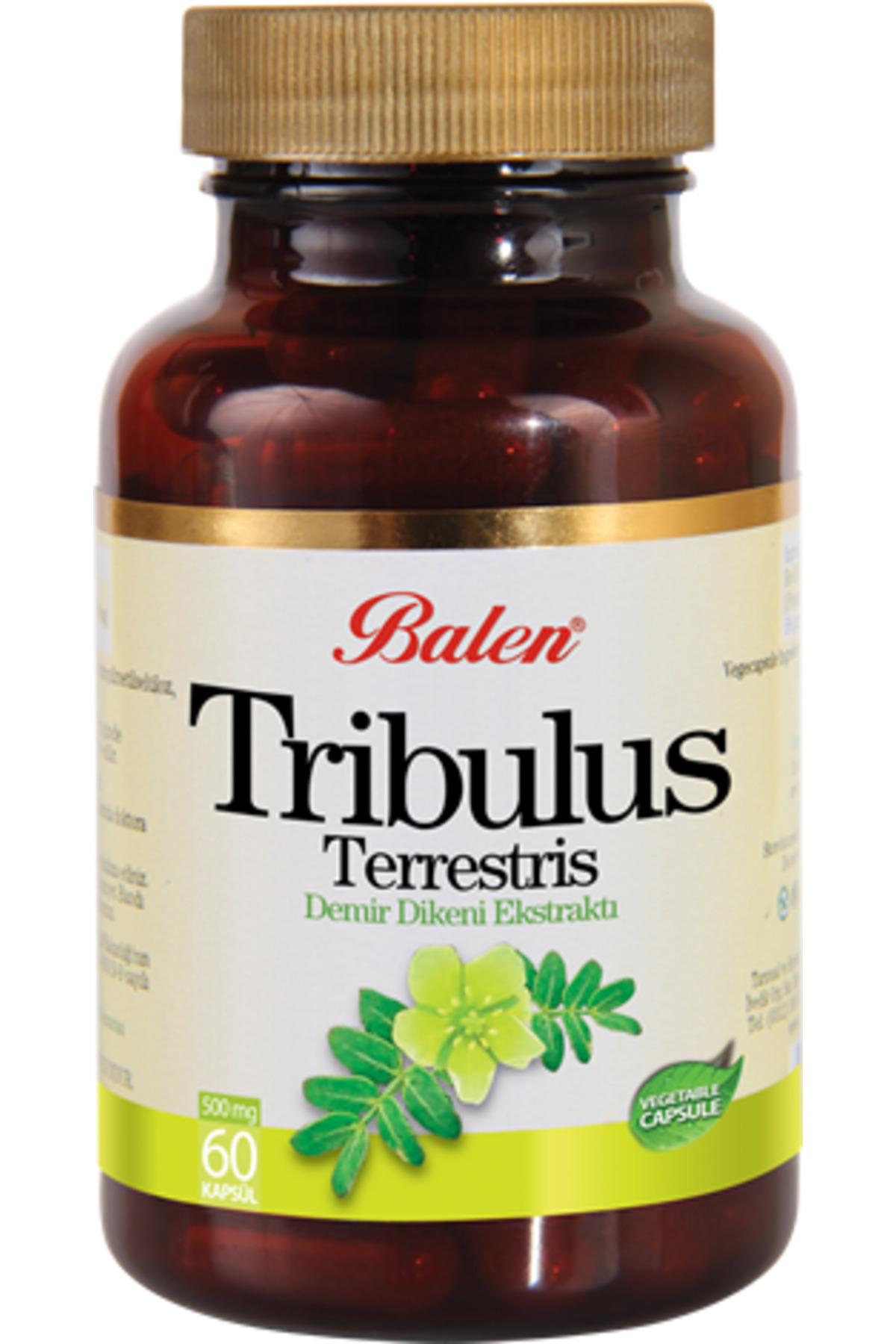 BALEN TRİBULUS TERRESTRİS KAPSÜL 500 MG.
