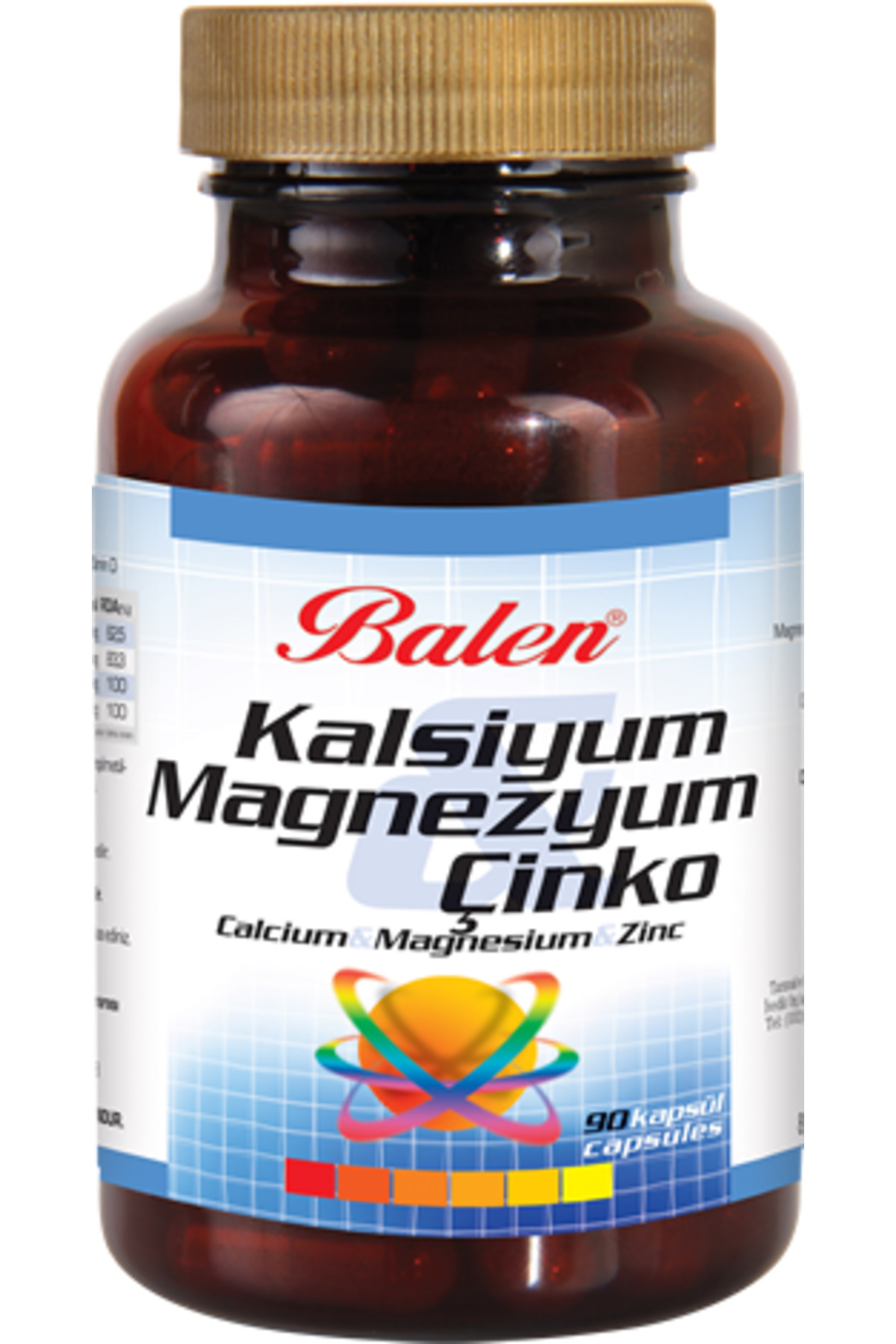 BALEN KALSİYUM&MAGNEZYUM&ÇİNKO 90 TB