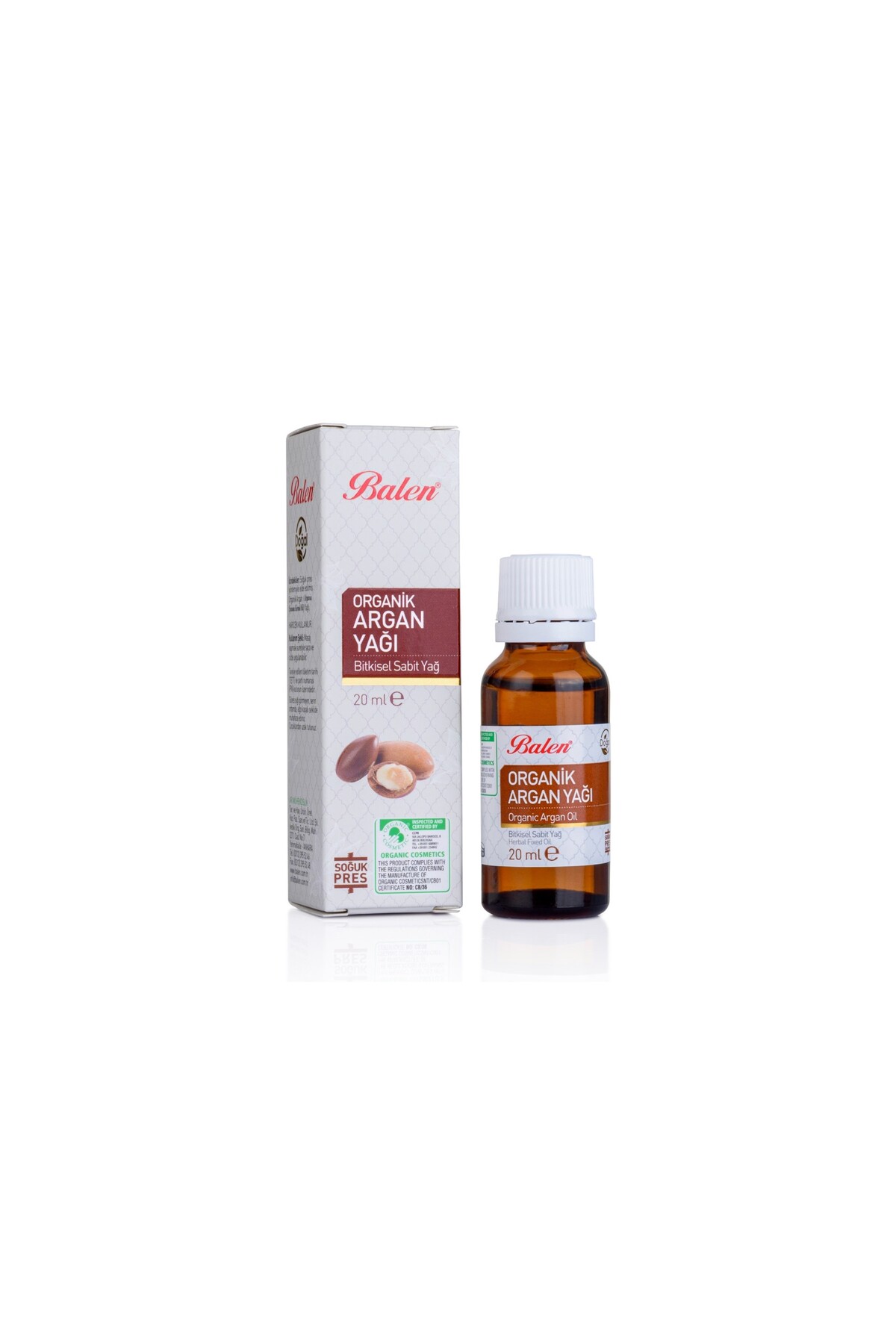 BALEN ORGANİK ARGAN YAĞI 20 ML