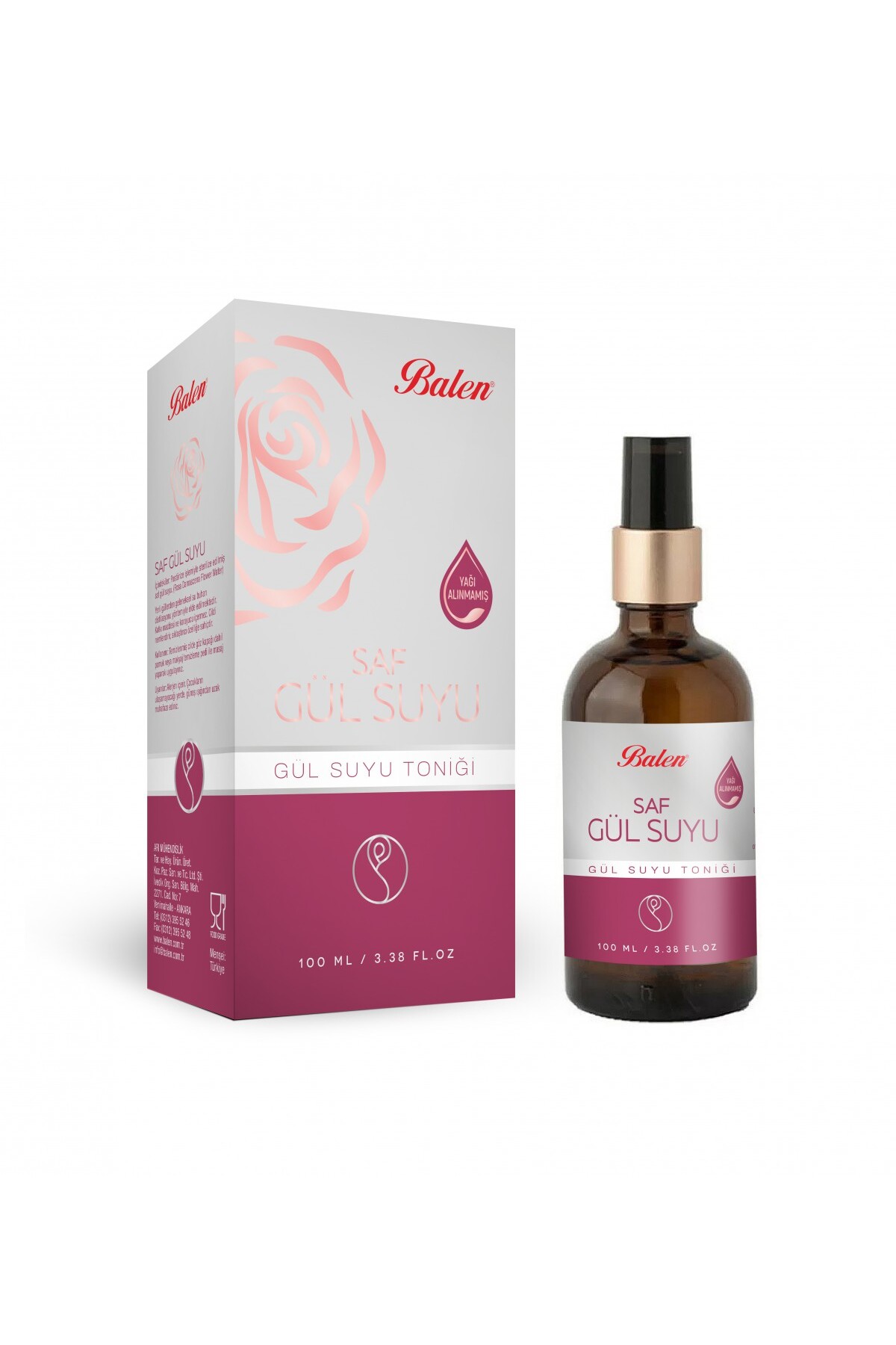 BALEN GÜL SUYU 100 ML