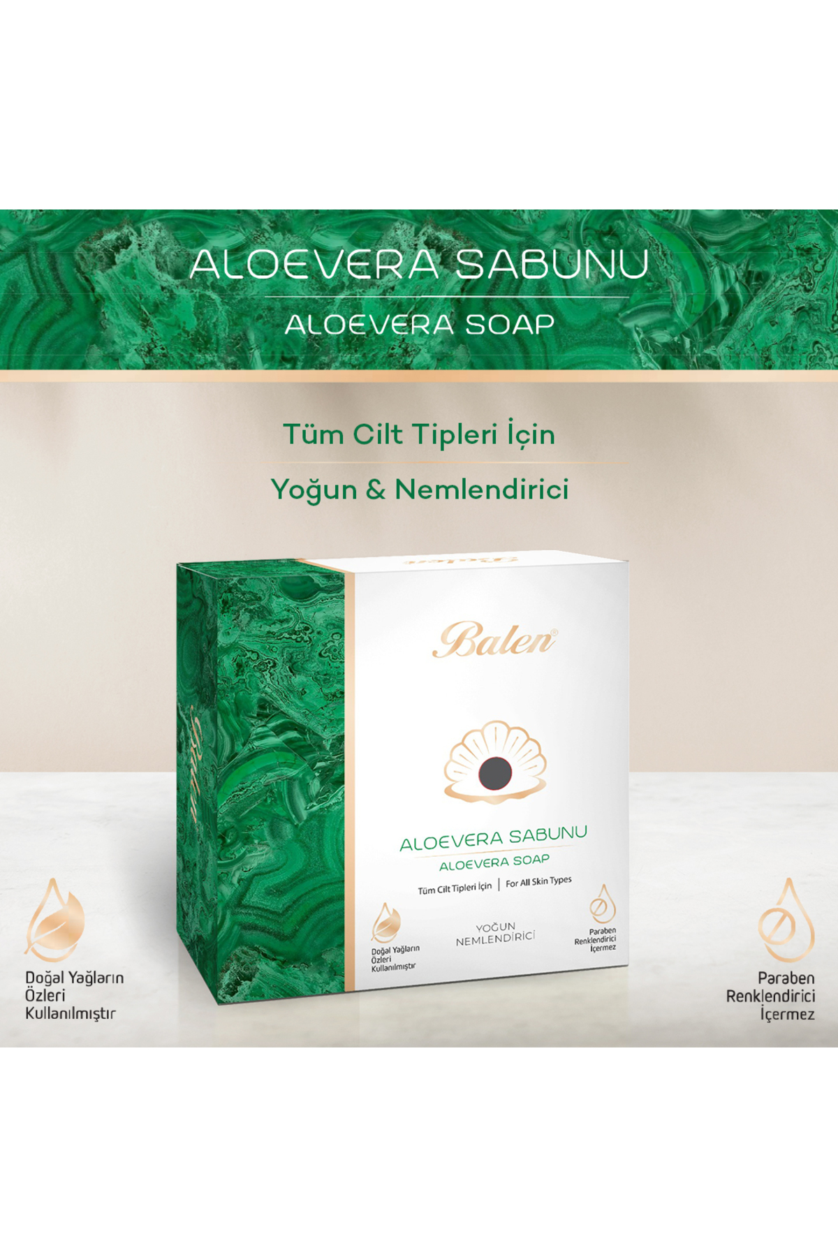 BALEN ALOEVERA SABUNU 125 GR