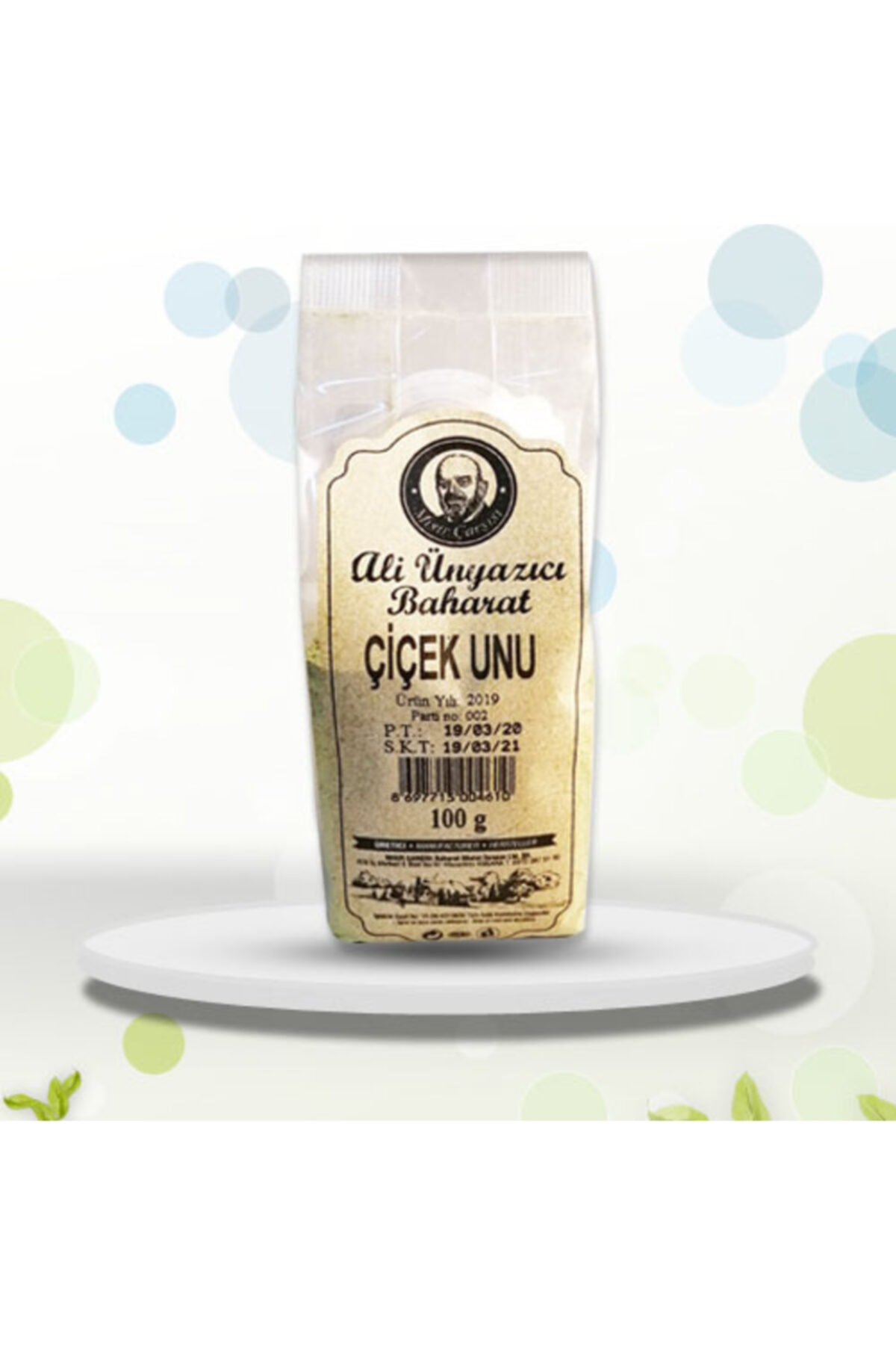 MSR ÇİÇEK UNU TOZ PAKET 100 GR