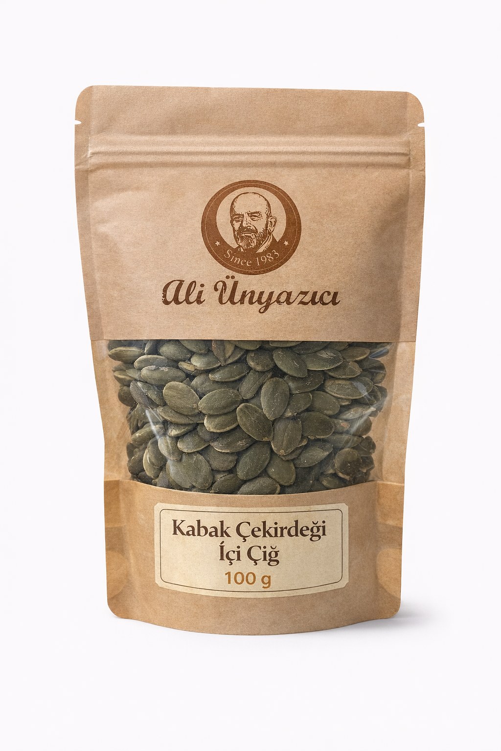 ALİ ÜNYAZICI KABAK ÇEKİRDEĞİ İÇİ ÇİĞ 100 GR