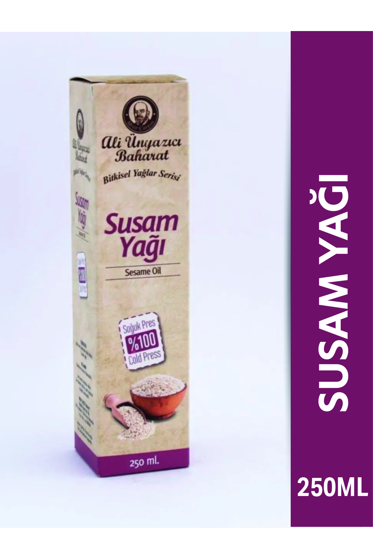 ALİ ÜNYAZICI SUSAM YAĞI 250 ML