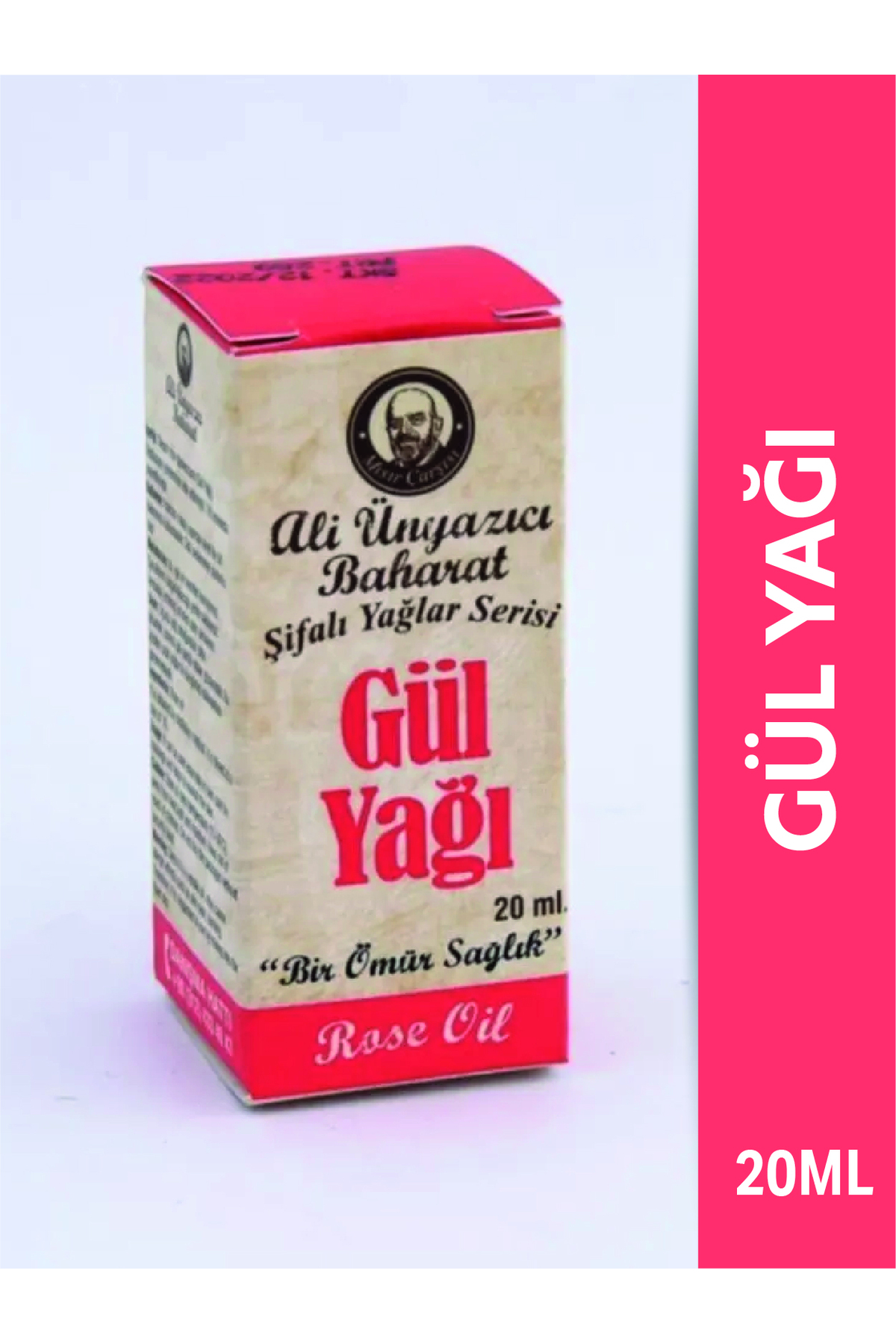 ALİ ÜNYAZICI GÜL YAĞI 20 CC