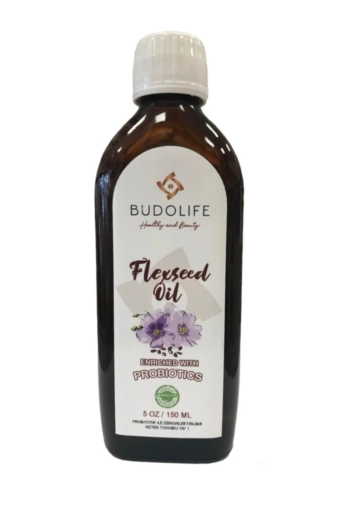 BUDOLİFE PROBİYOTİK KETEN TOHUMU YAĞI 150 ML