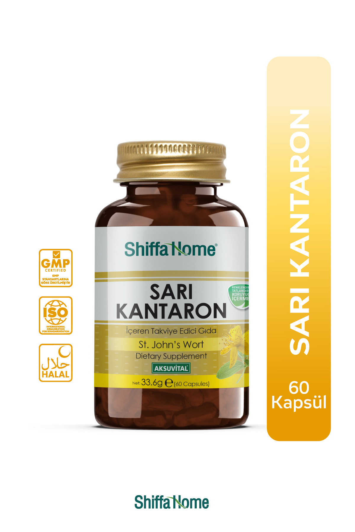 AKSU SARI KANTARON 560MG & 60KAPSÜL