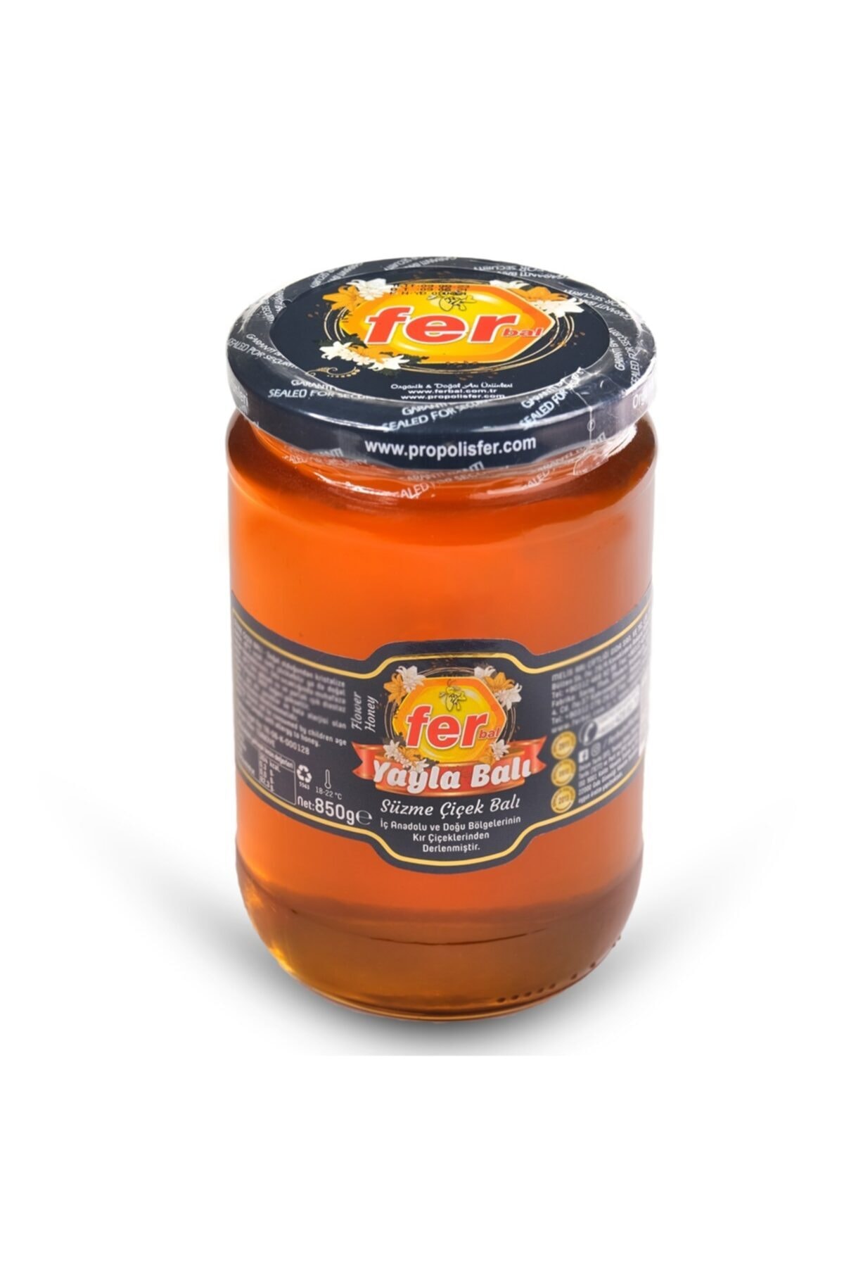 FER YAYLA SÜZME ÇİÇEK BALI 850 GR