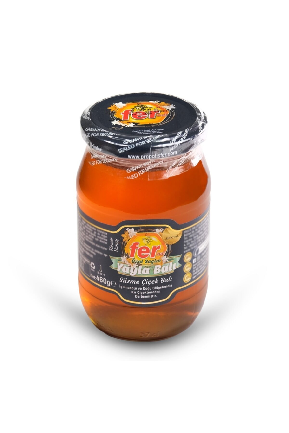 FER ÖZEL SEÇİM YAYLA SÜZME ÇİÇEK BALI 460 GR