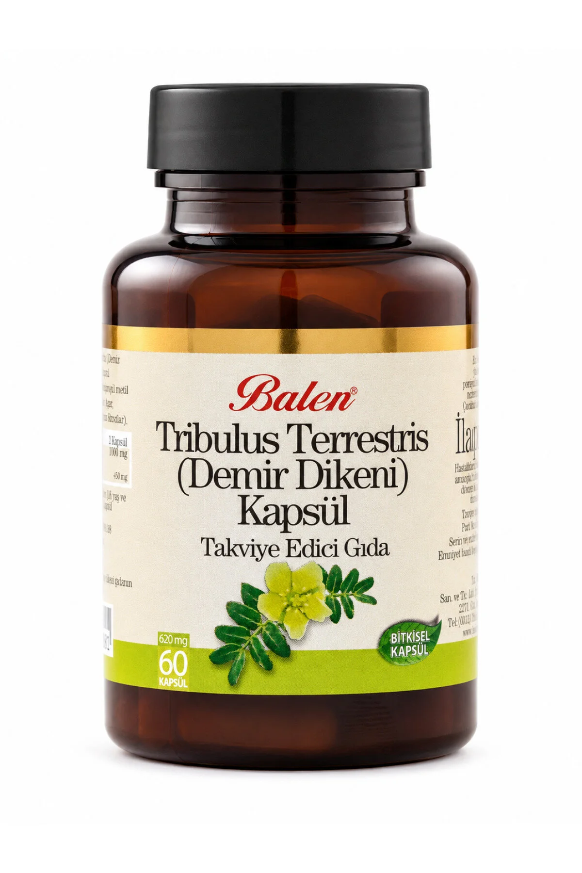 BALEN TRİBULUS TERRESTRİS KAPSÜL 500 MG.