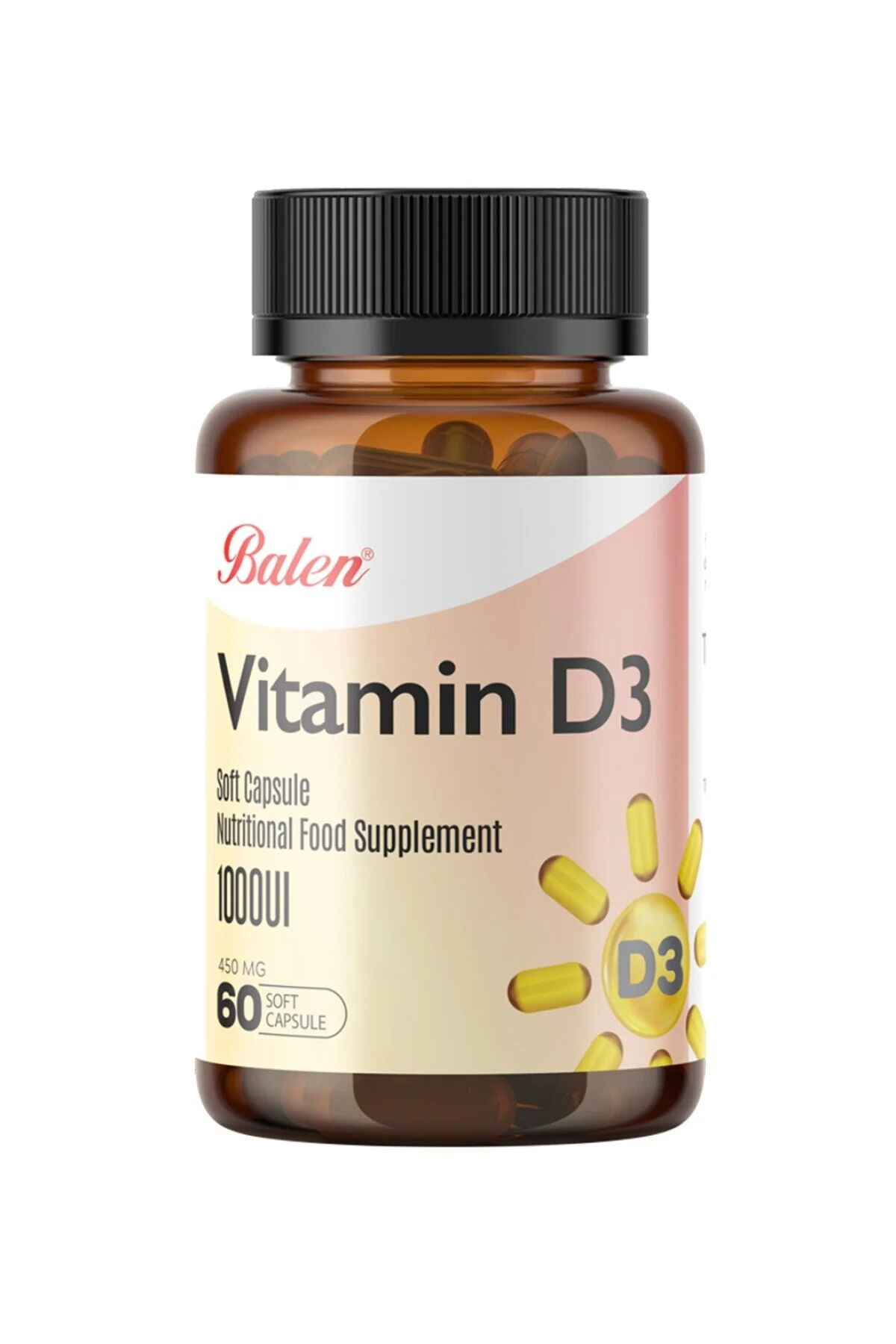 BALEN VİTAMİN D3 60 KAPSÜL