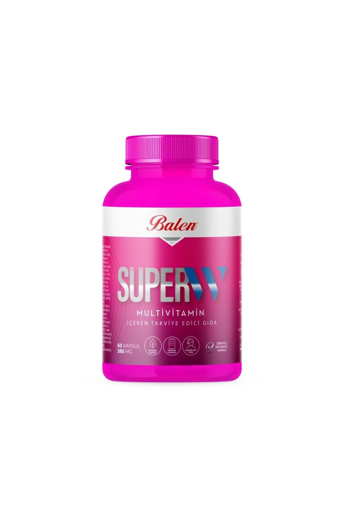 BALEN SÜPER-W MULTİVİTAMİN 60 KAPSÜL
