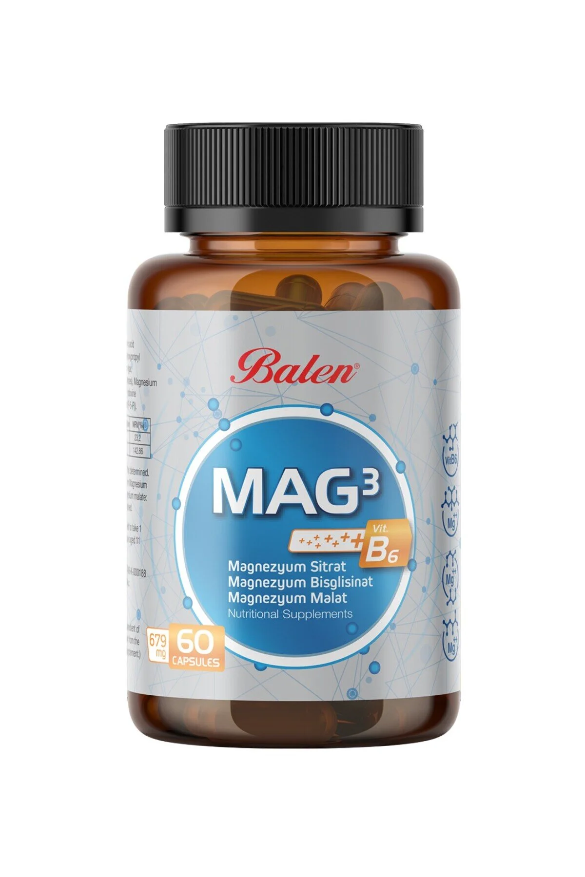 BALEN MAG3 MAGNEZYUM SİTRAT B6