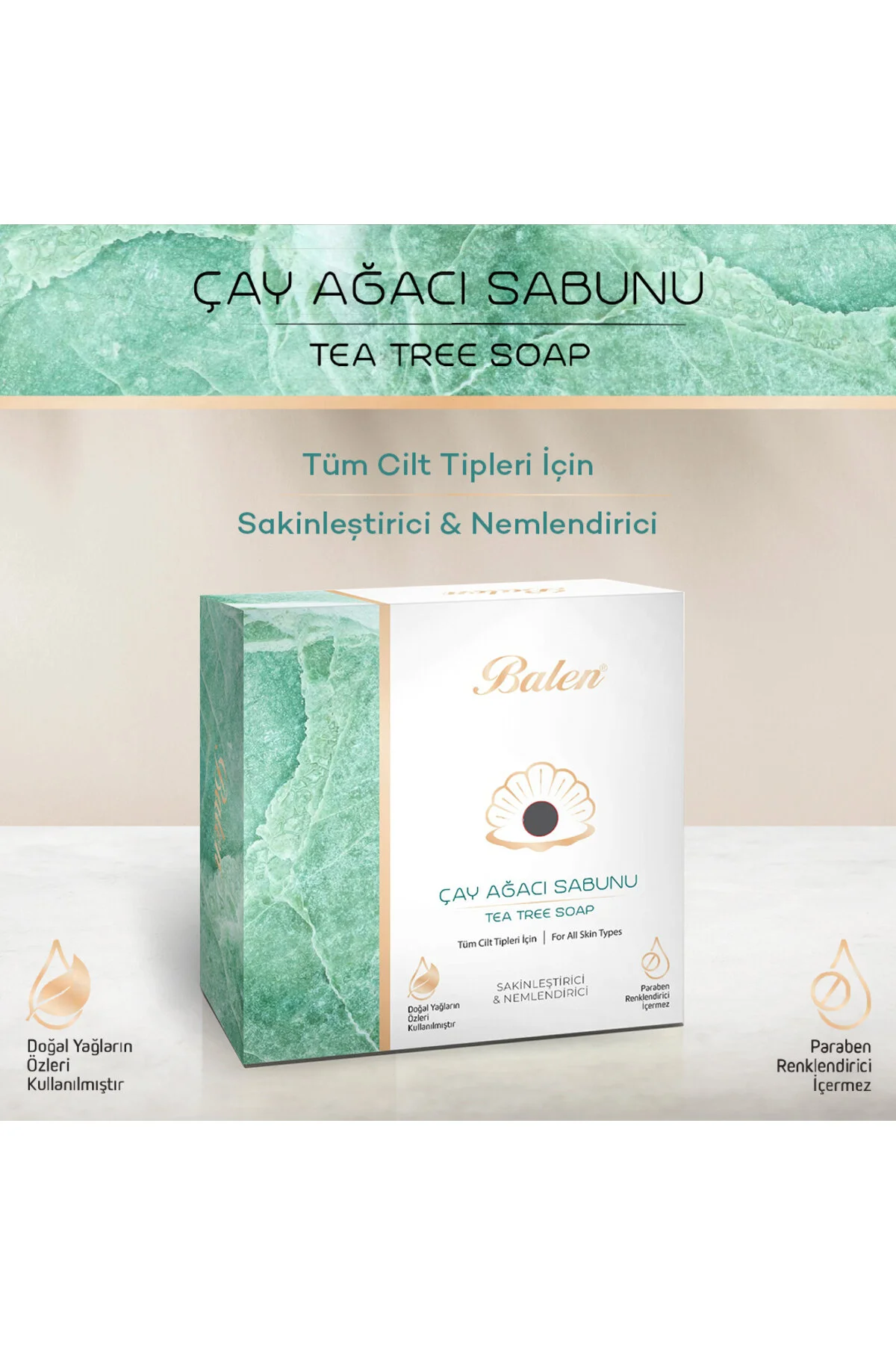 BALEN ÇAY AĞACI SABUNU 125 GR