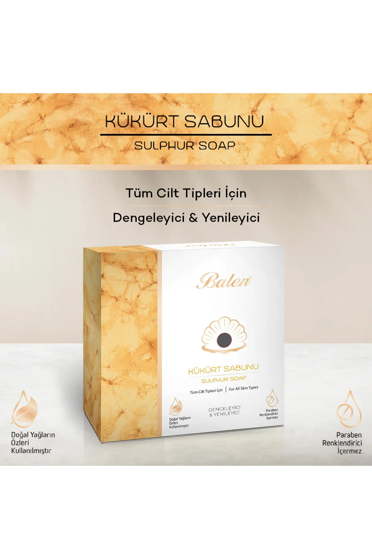 BALEN KÜKÜRT SABUNU 125 GR