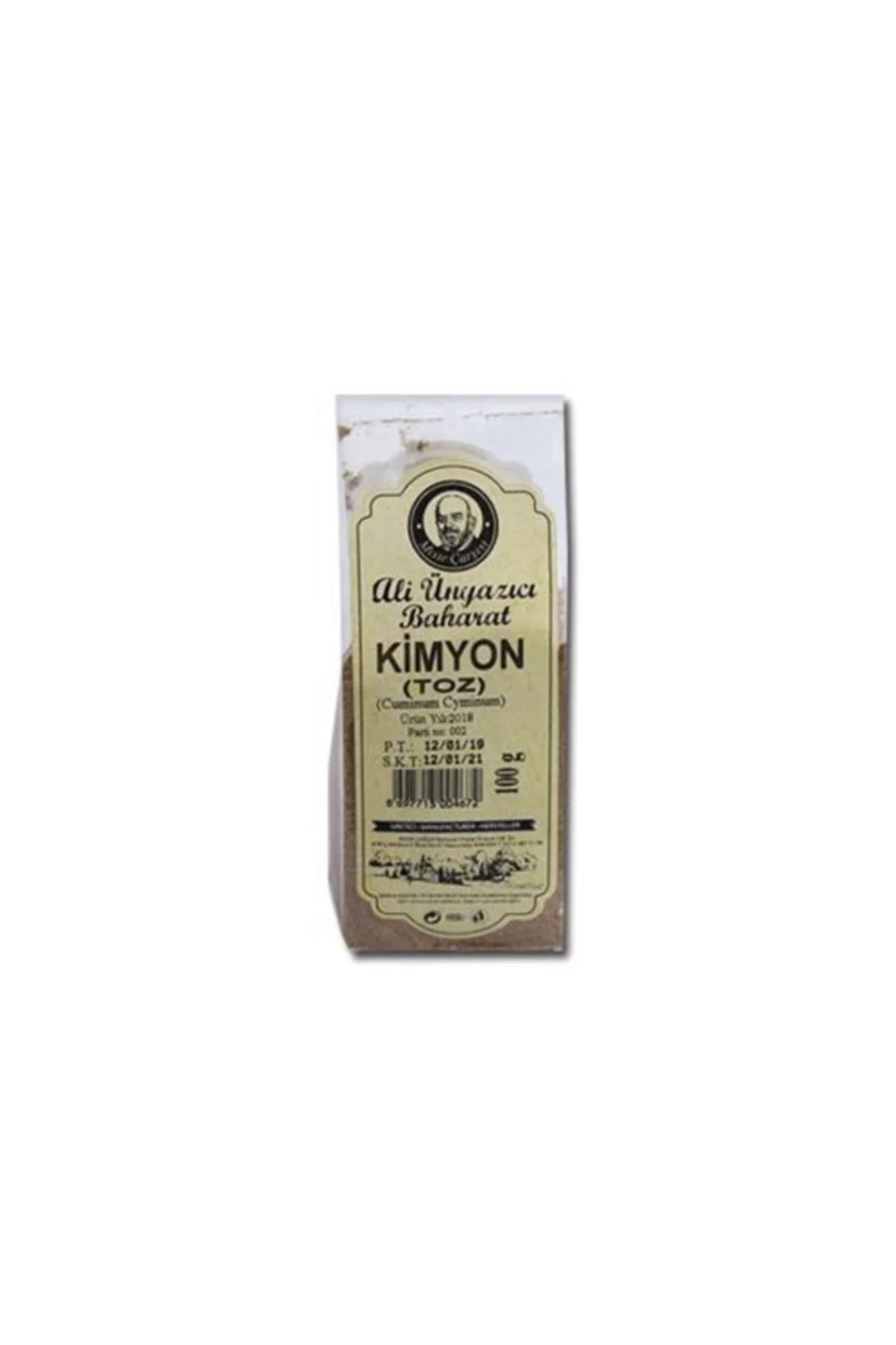 ALİ ÜNYAZICI KİMYON TOZ PAKET 100 GR