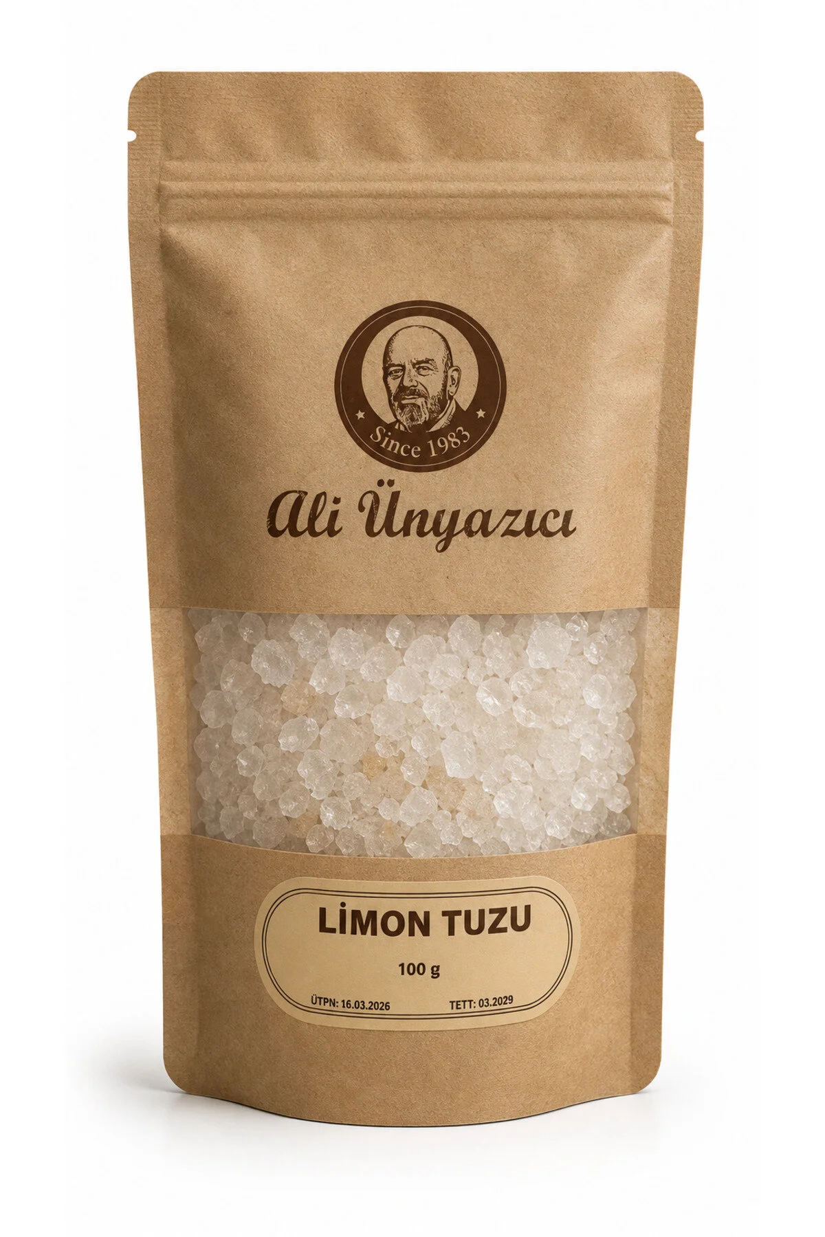 ALİ ÜNYAZICI LİMON TUZU PAKET 100 GR