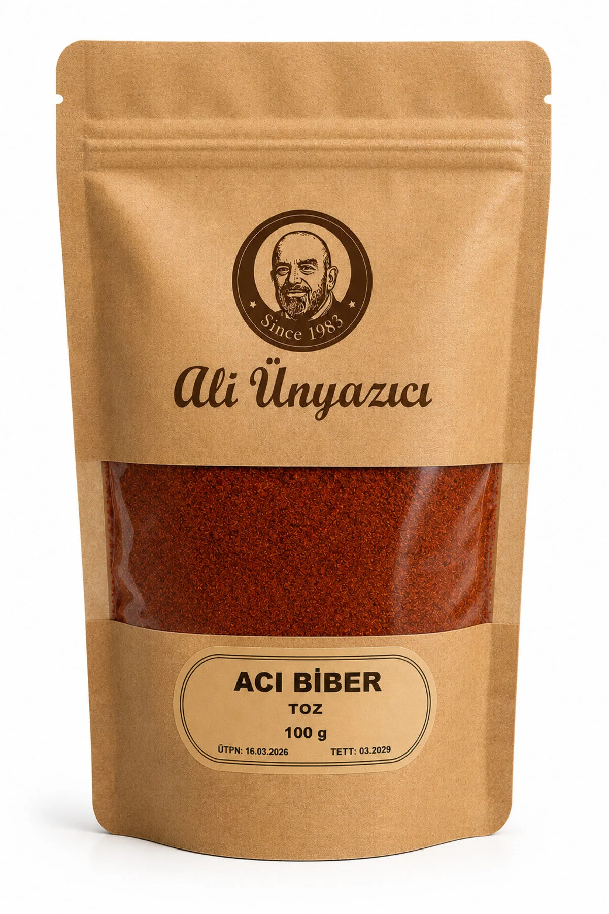 ALİ ÜNYAZICI ACI TOZ BİBER PAKET 100 GR