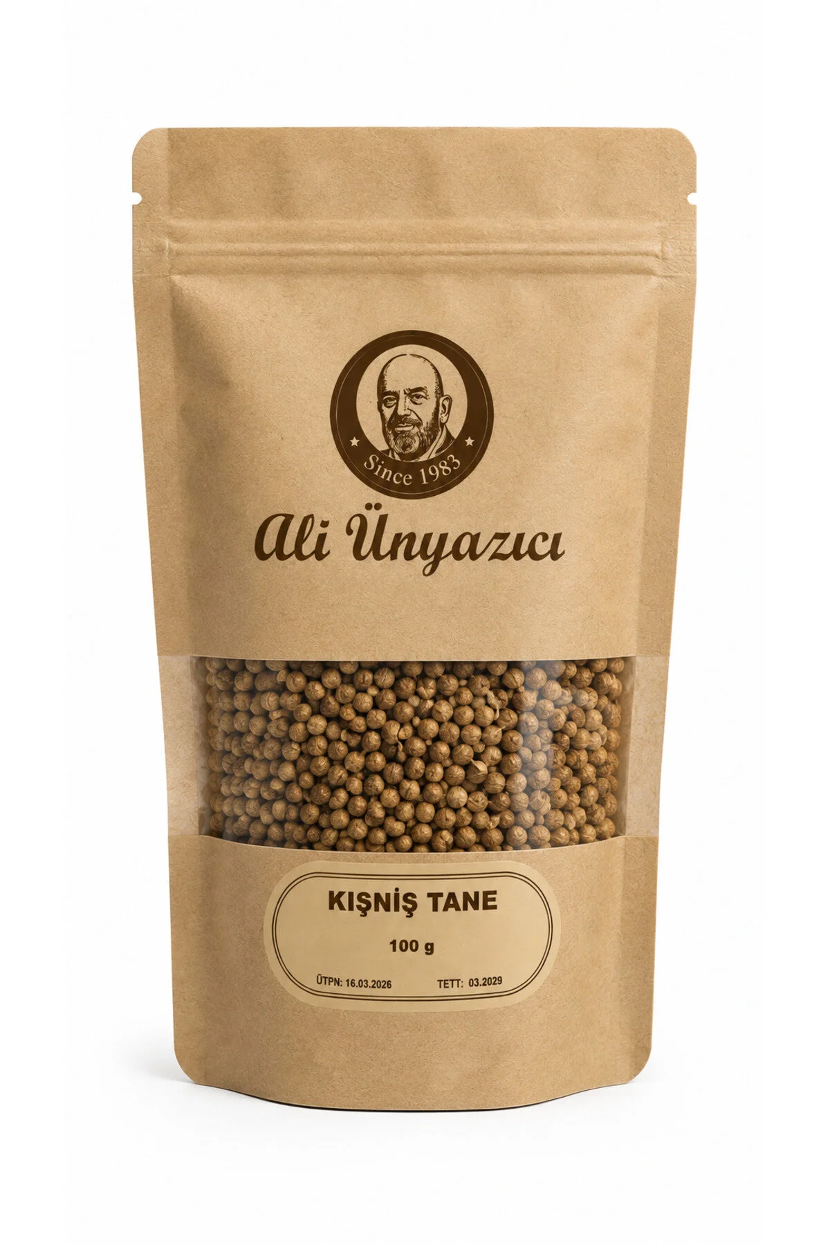 ALİ ÜNYAZICI KİŞNİŞ TANE PAKET 100 GR