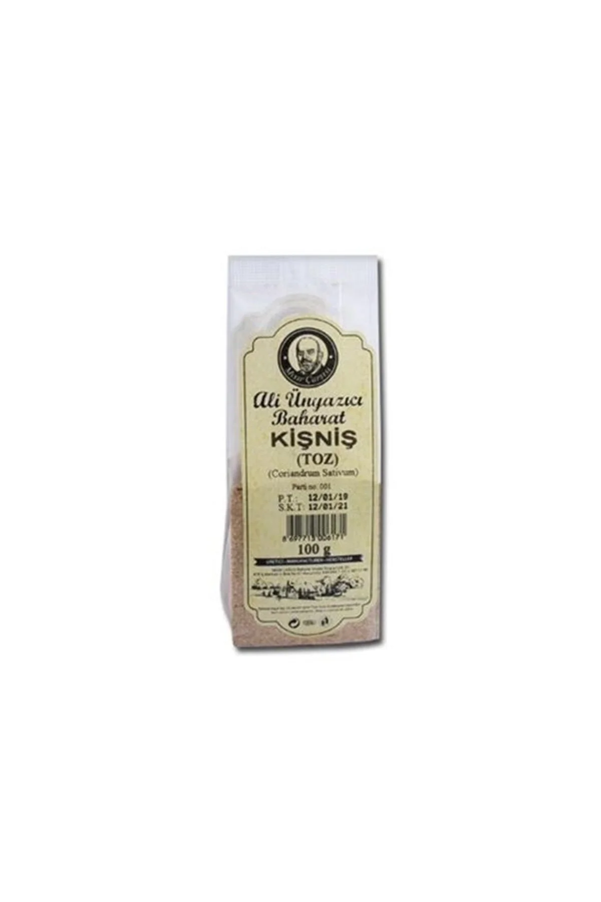 ALİ ÜNYAZICI KİŞNİŞ TOZ PAKET 100 GR