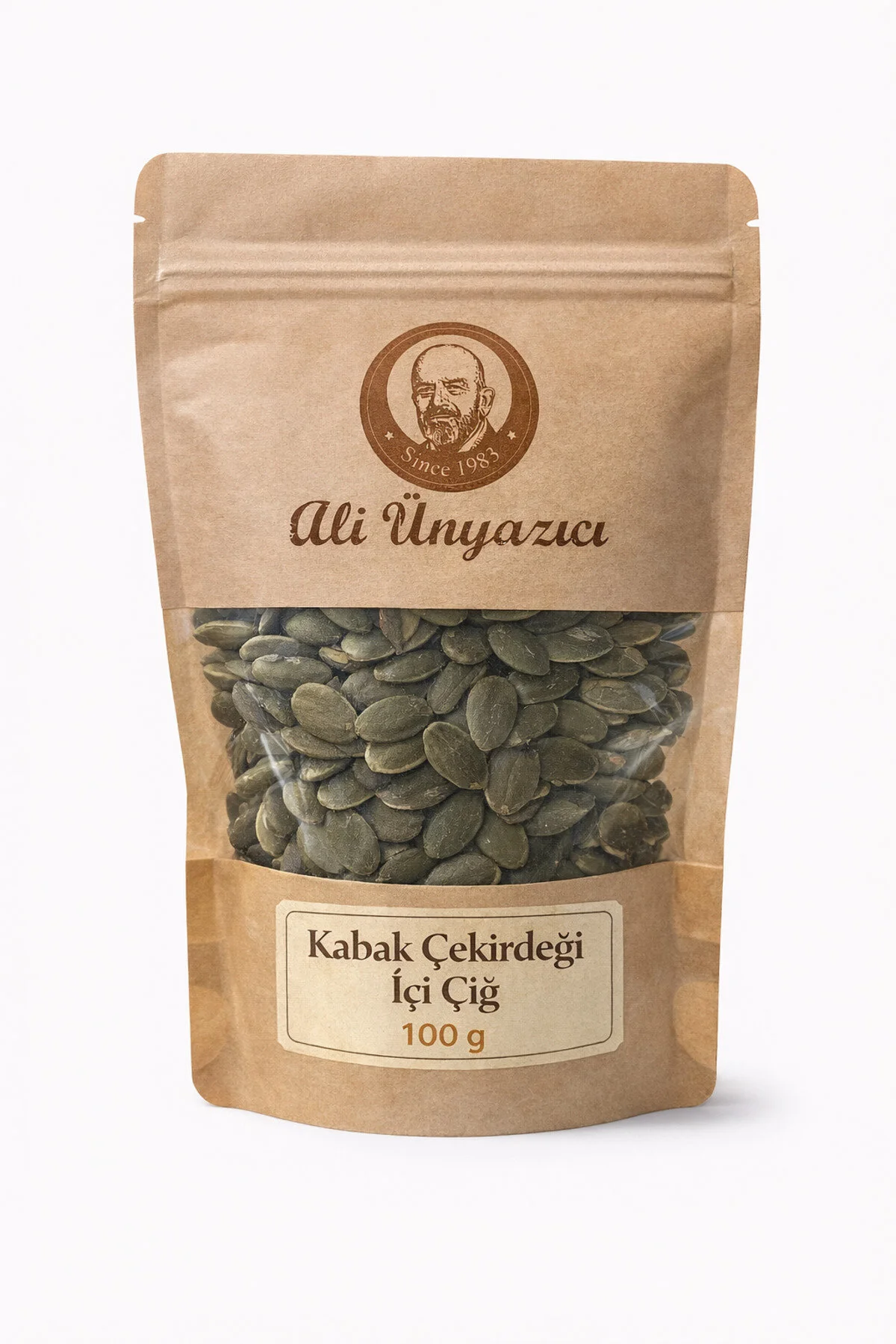 ALİ ÜNYAZICI KABAK ÇEKİRDEĞİ İÇİ ÇİĞ 100 GR