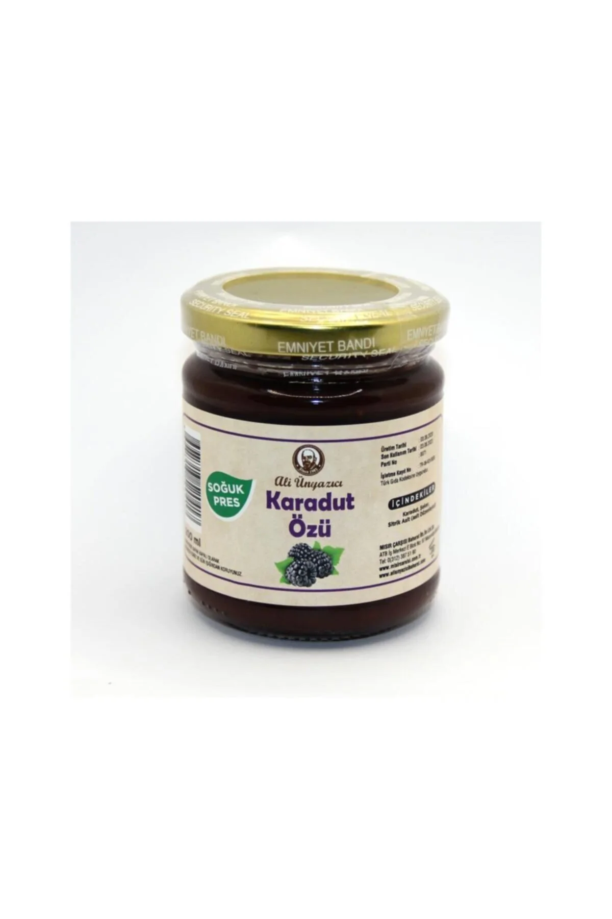 ALİ ÜNYAZICI KARADUT ÖZÜ 200 ML