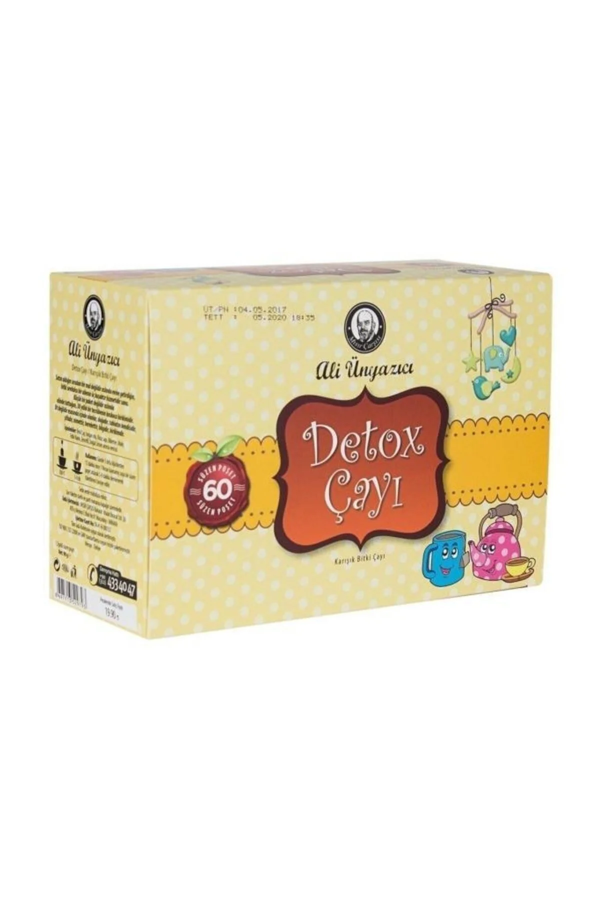 ALİ ÜNYAZICI ÇAY DETOX 20 Lİ