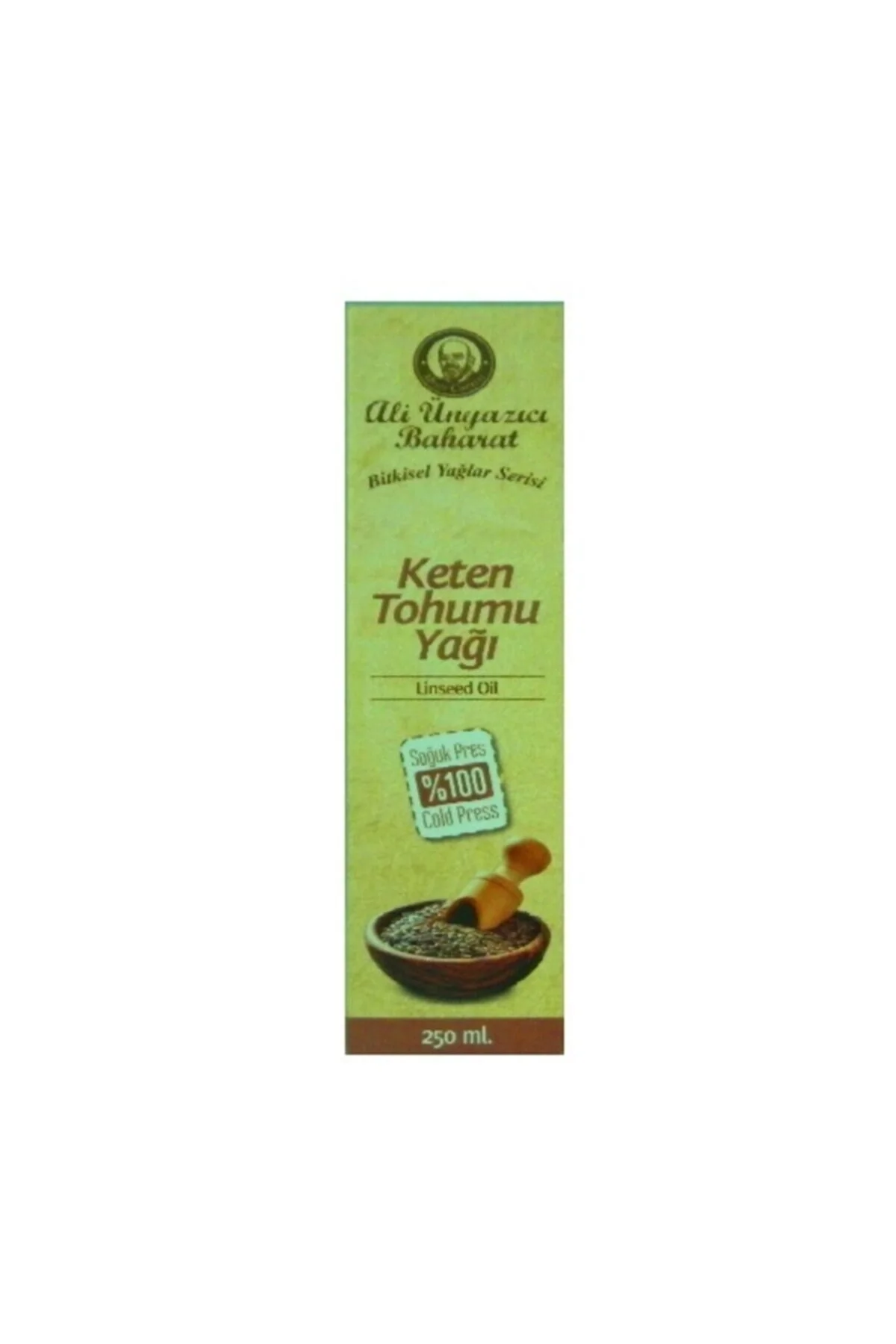 ALİ ÜNYAZICI KETEN TOHUMU YAĞI 250 ML