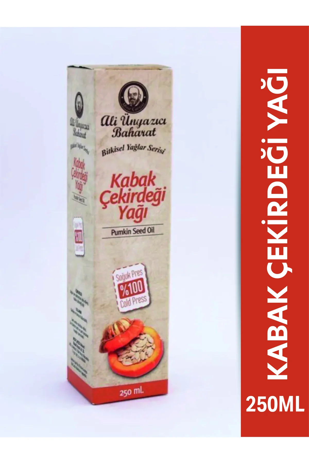 ALİ ÜNYAZICI KABAK ÇEKİRDEĞİ YAĞI 250 ML