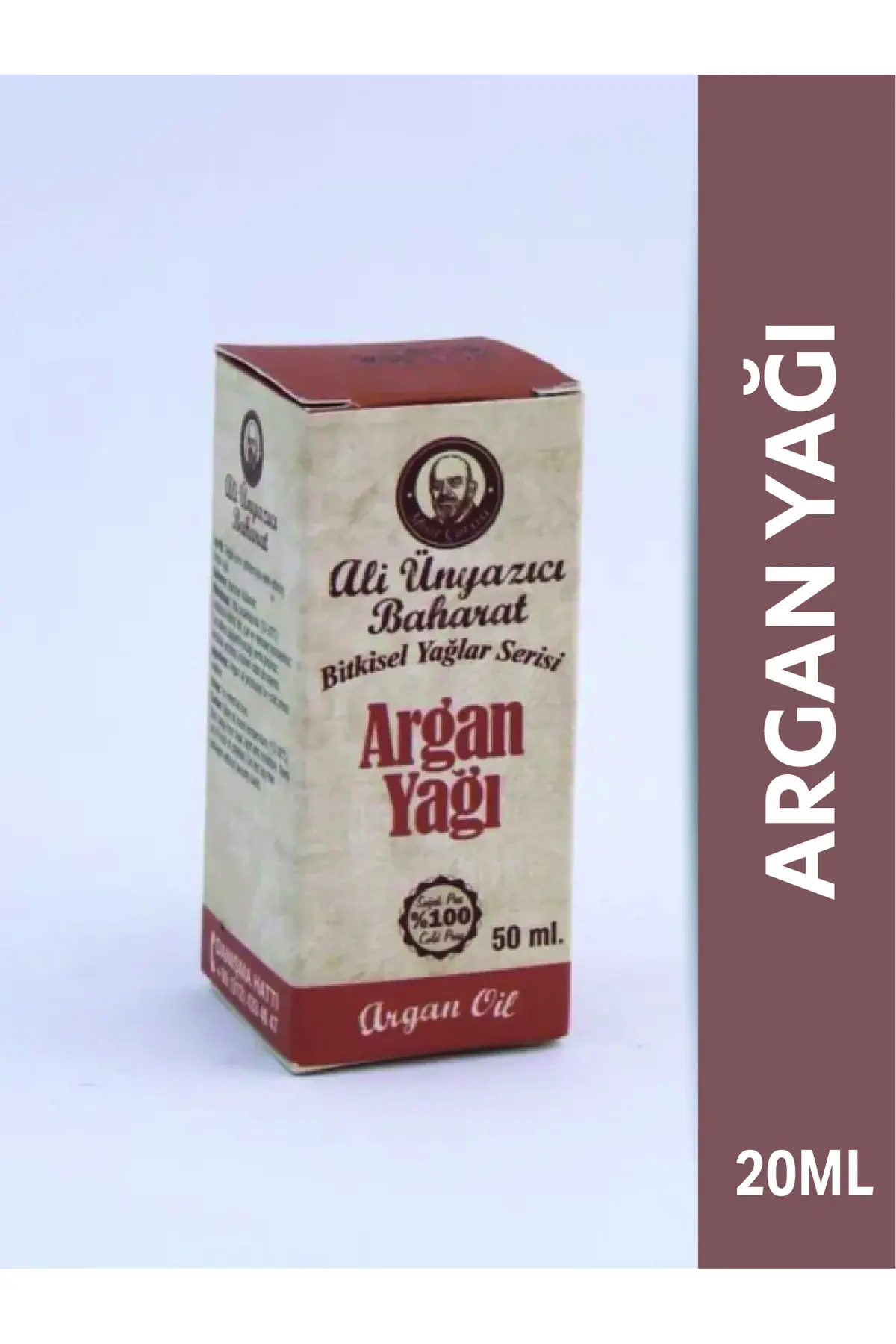 ALİ ÜNYAZICI ARGAN YAĞI 50 ML